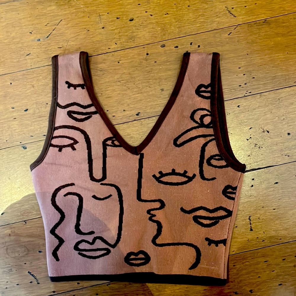 Chocolate Chip Crop sweater
